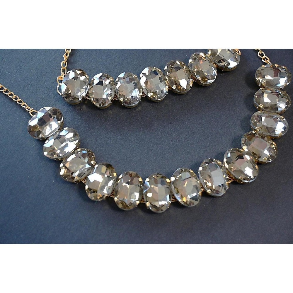 Crystal Necklace‎ Bracelet Set - Picture 3 of 8
